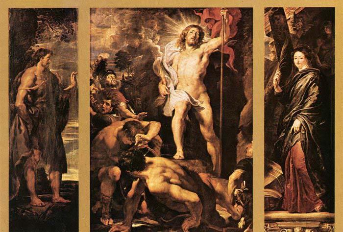 RUBENS, Pieter Pauwel The Resurrection of Christ Sweden oil painting art